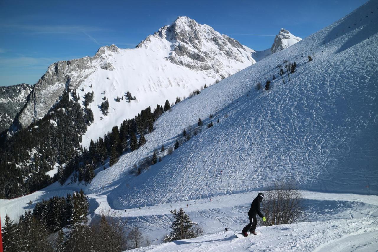 Appartement T2 A Bernex Avec Wifi, Vue Sur Montagne Kültér fotó