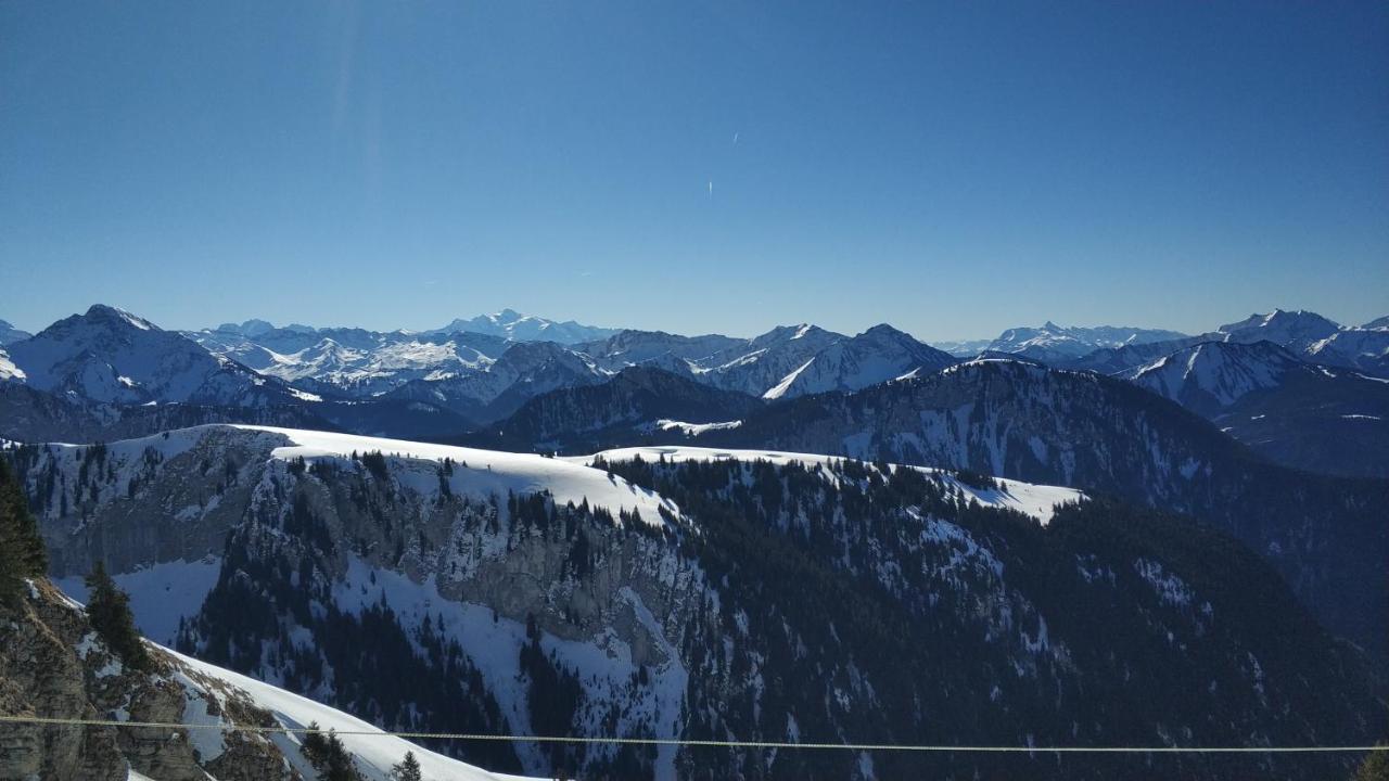 Appartement T2 A Bernex Avec Wifi, Vue Sur Montagne Kültér fotó
